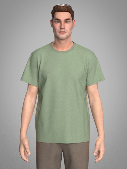 Футболка пряма чоловіча. ФЛЧ 2.8