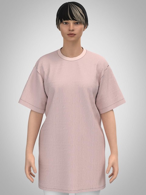 Футболка женская оверсайз ФЛЖ 3.5