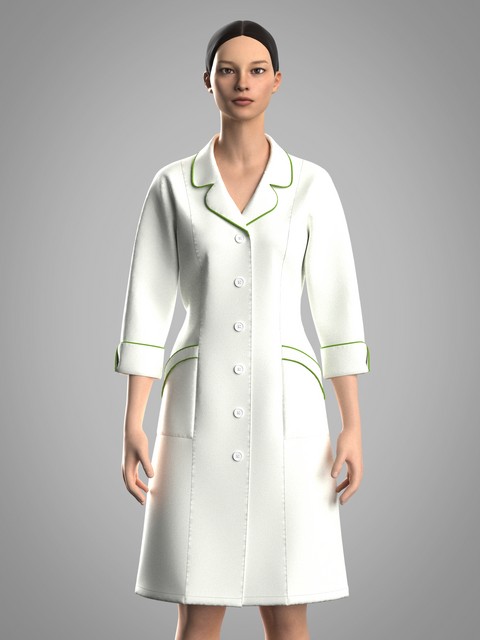 Халат медицинский женский ФЛМ 2.1