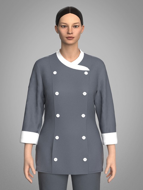 Китель женский поварский ФЛМ 4.3