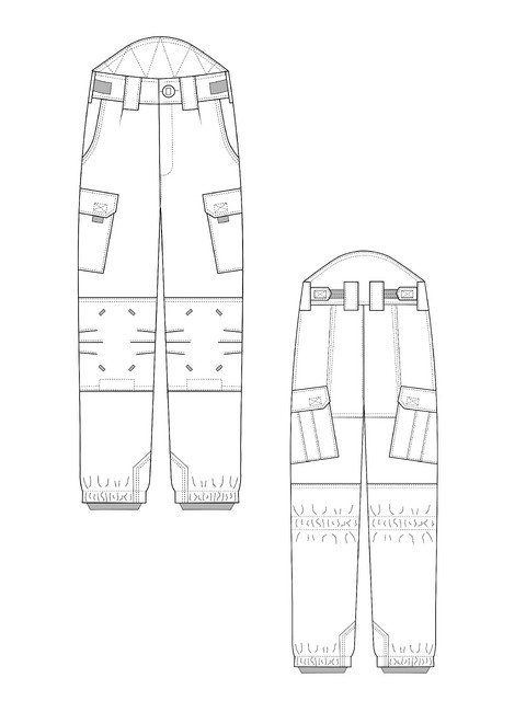 Брюки на утепленной подкладке MO 766 TY-2023